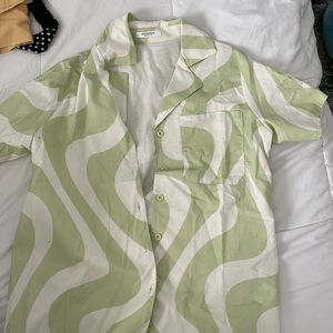 Peppermayo retro button down